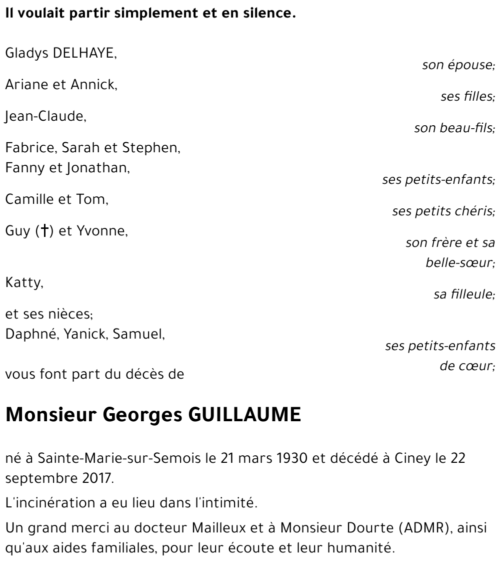 Georges GUILLAUME