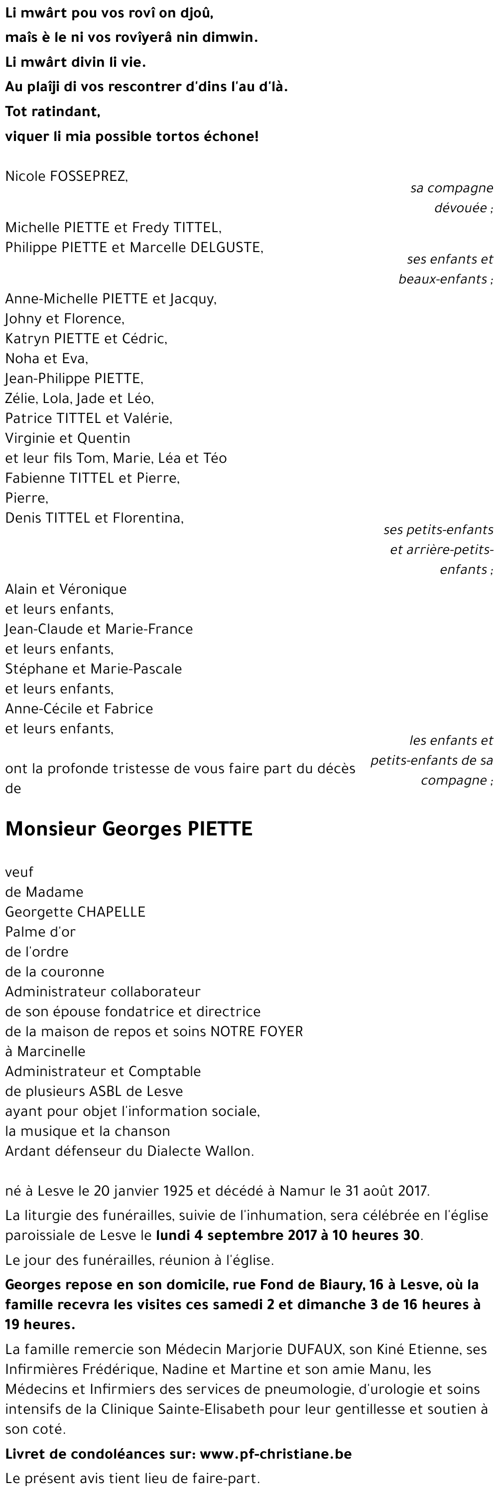 Georges PIETTE