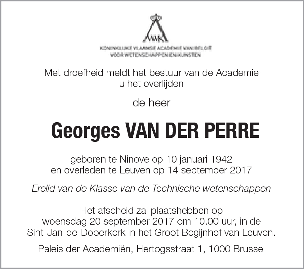 Georges Van der Perre
