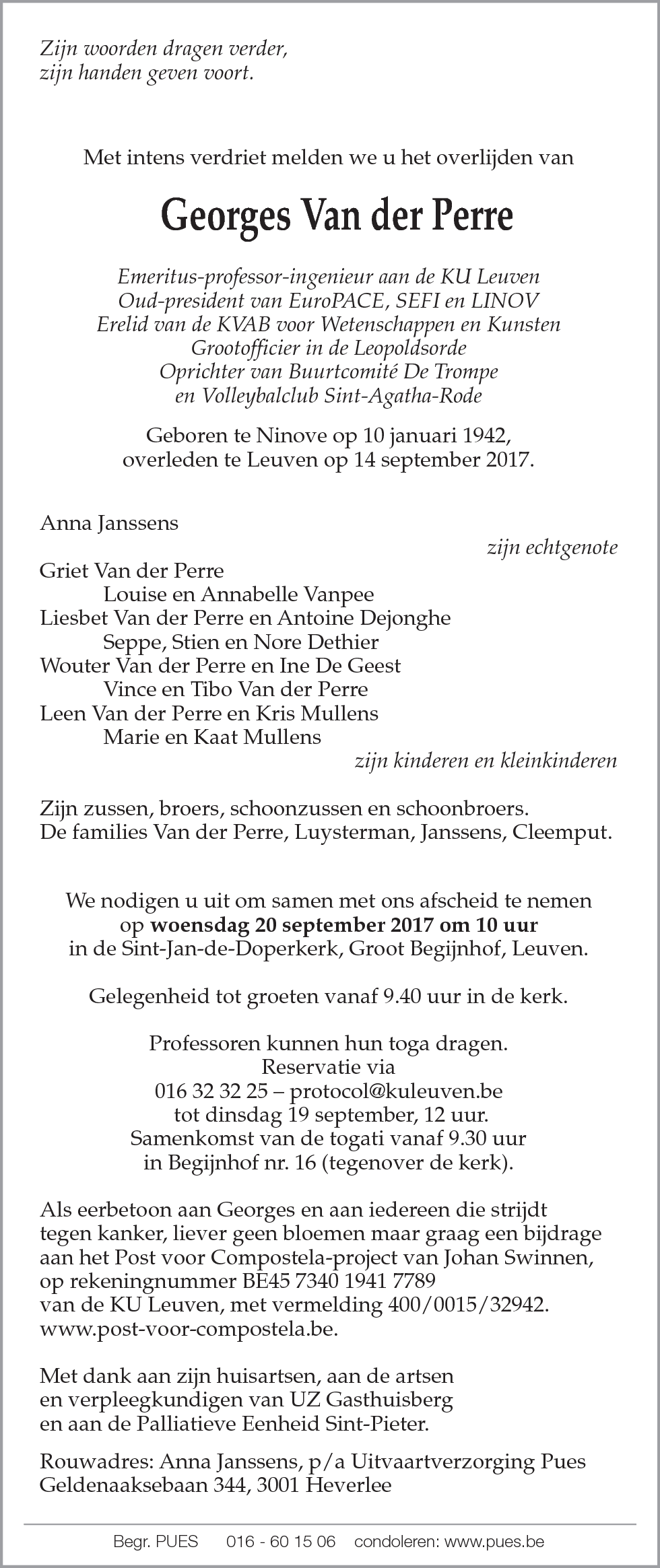 Georges Van der Perre