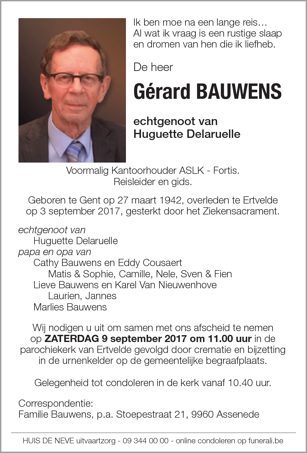 Gérard Bauwens