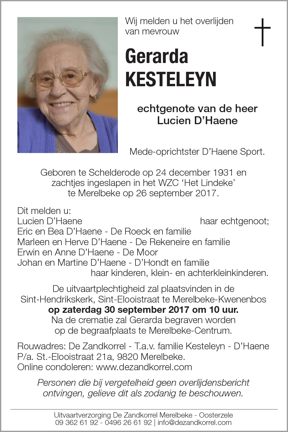 Gerarda Kesteleyn