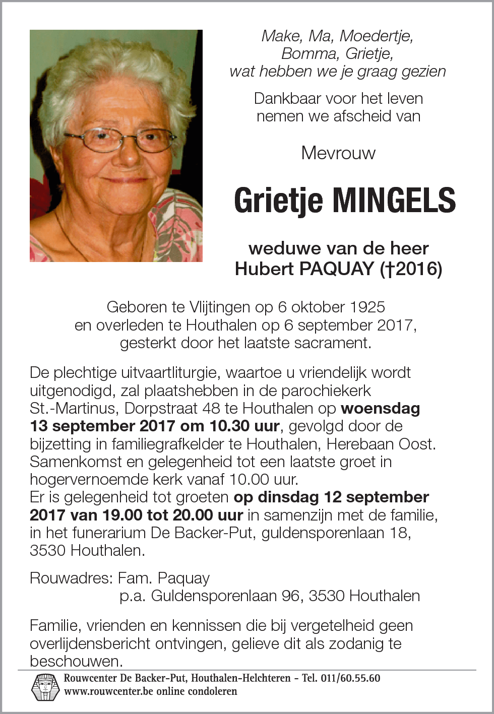 Grietje Mingels