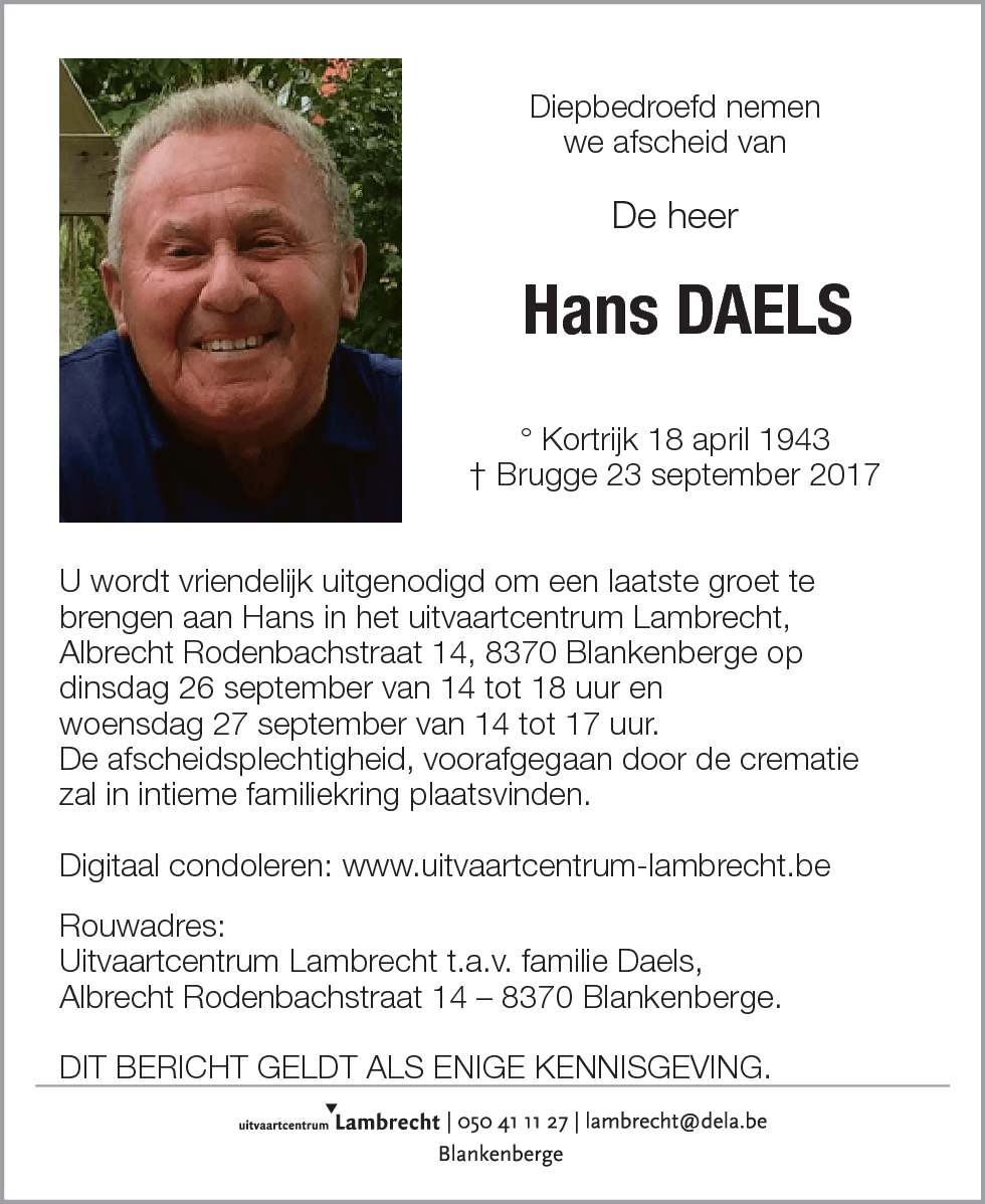 Hans Daels