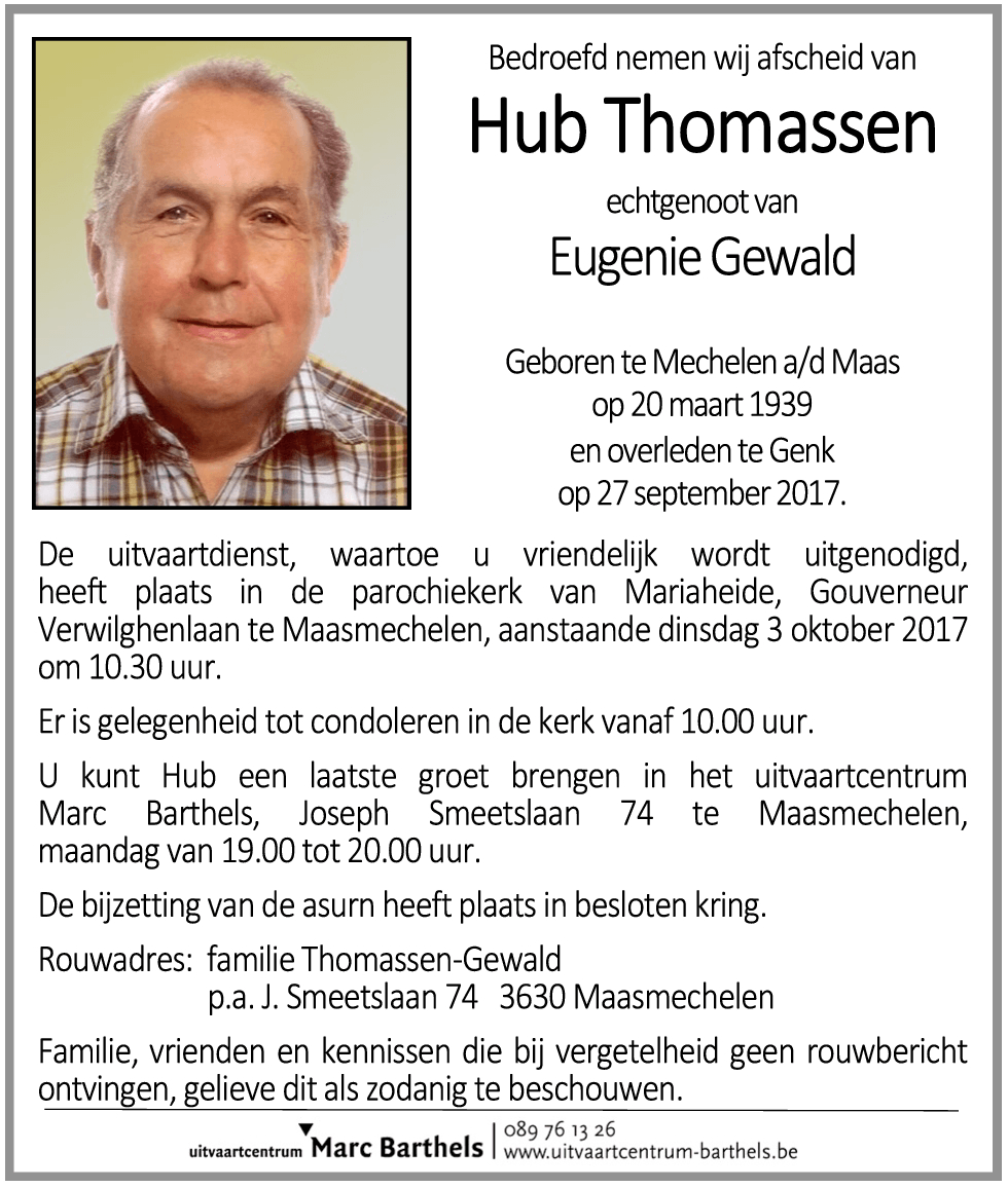 Hub Thomassen