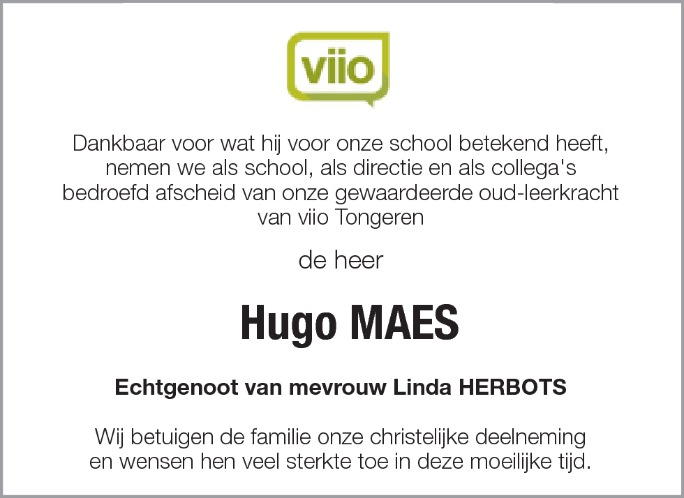 Hugo Maes