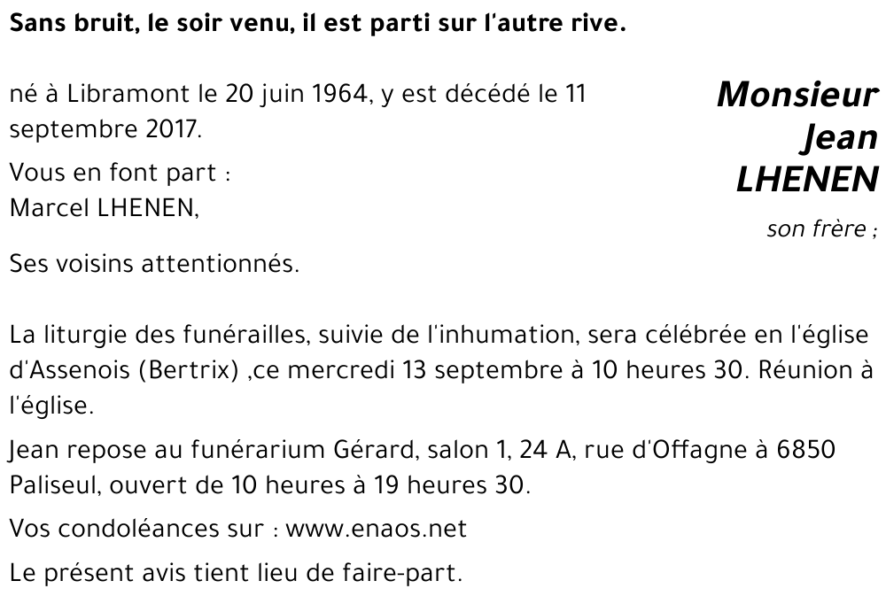 Jean LHENEN