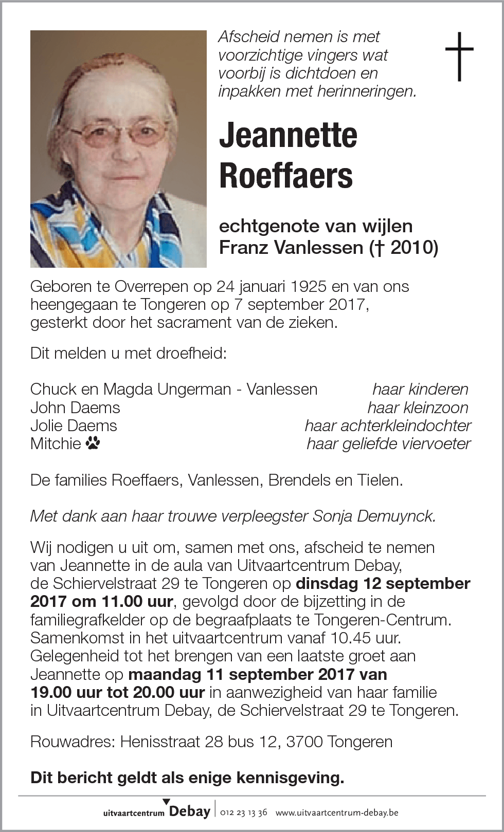 Jeannette Roeffaers