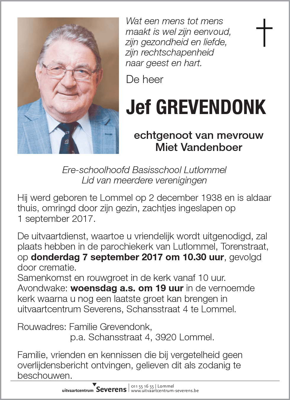 Jef Grevendonk