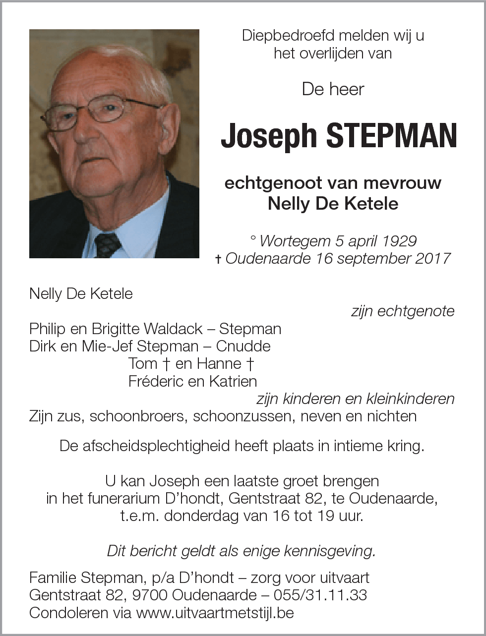 Joseph Stepman