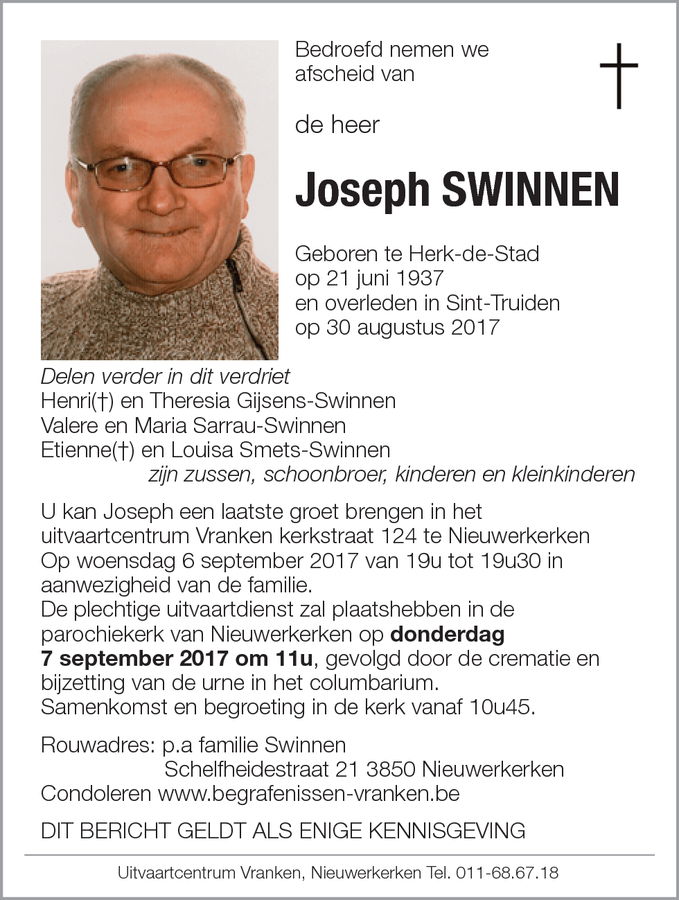 Joseph Swinnen