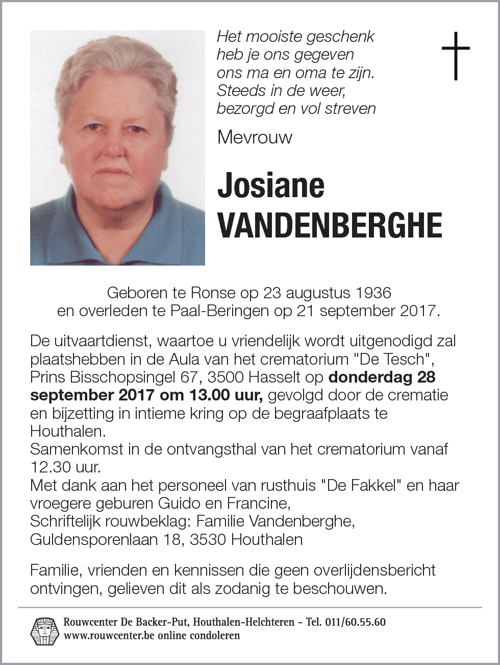 Josiane Vandenberghe