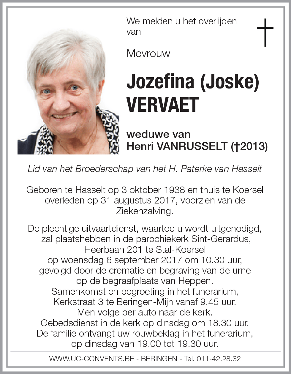 Jozefina Vervaet