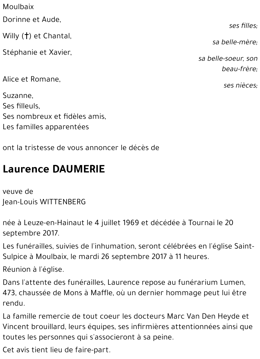 Laurence DAUMERIE