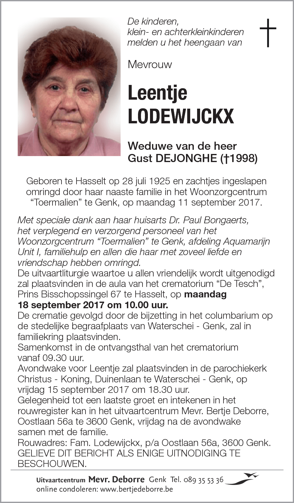 Leentje Lodewijckx