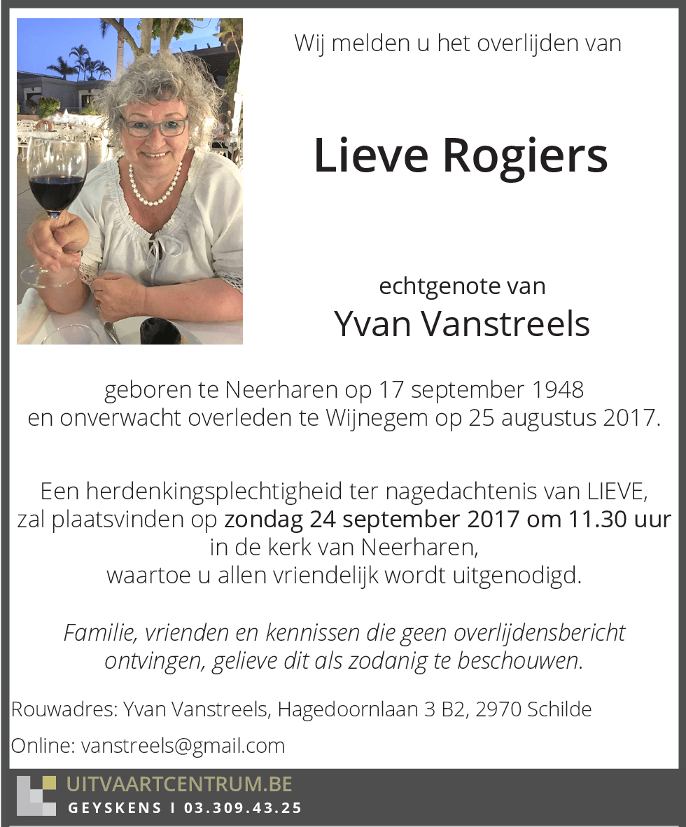 Lieve Rogiers