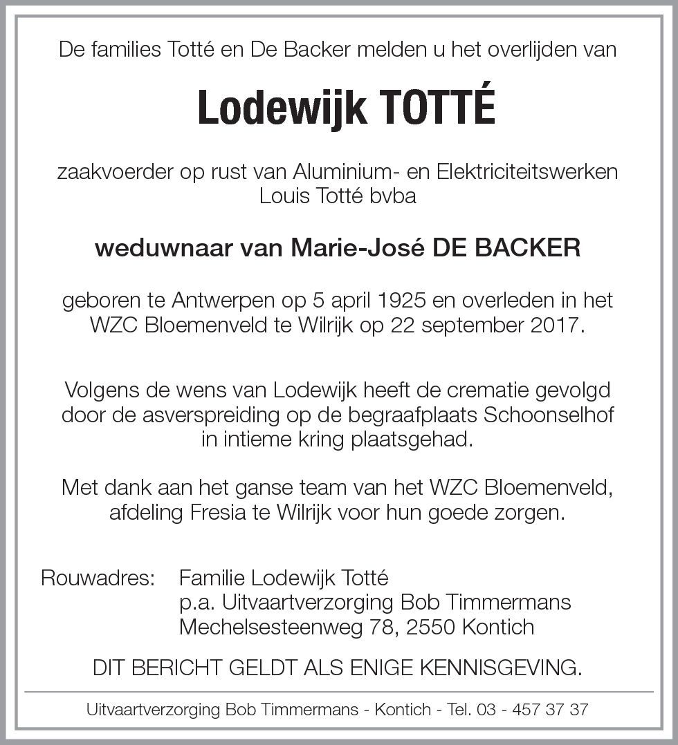 Lodewijk Totté
