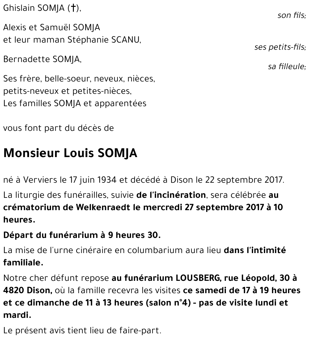 Louis SOMJA