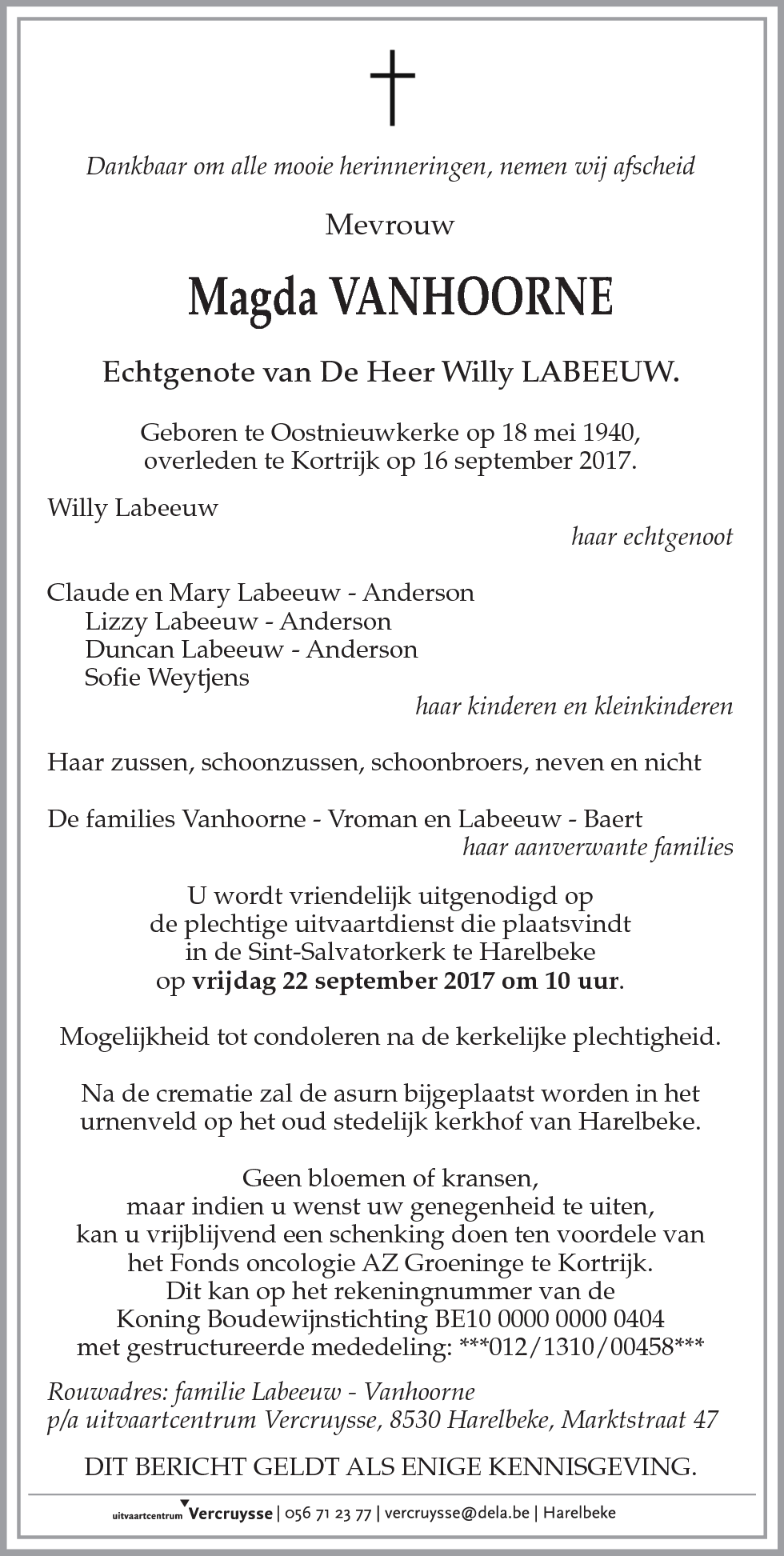 Magda Vanhoorne