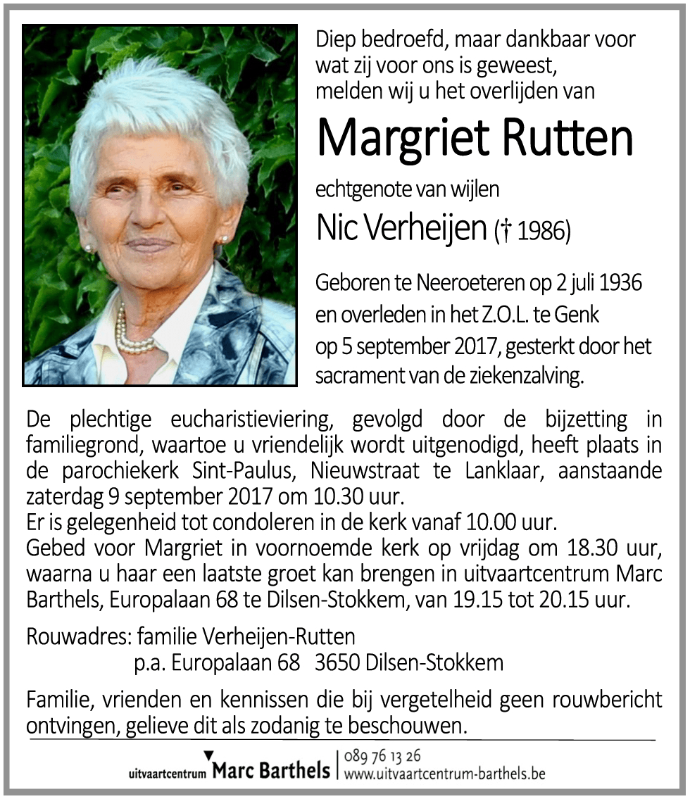 Margriet Rutten