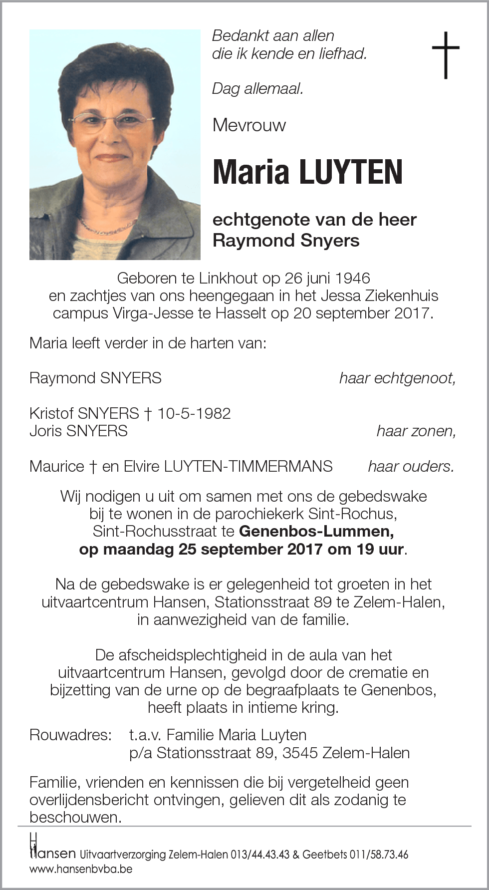 Maria LUYTEN