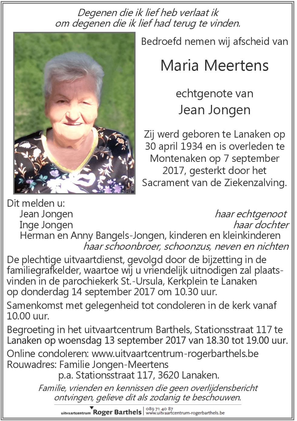 Maria Meertens
