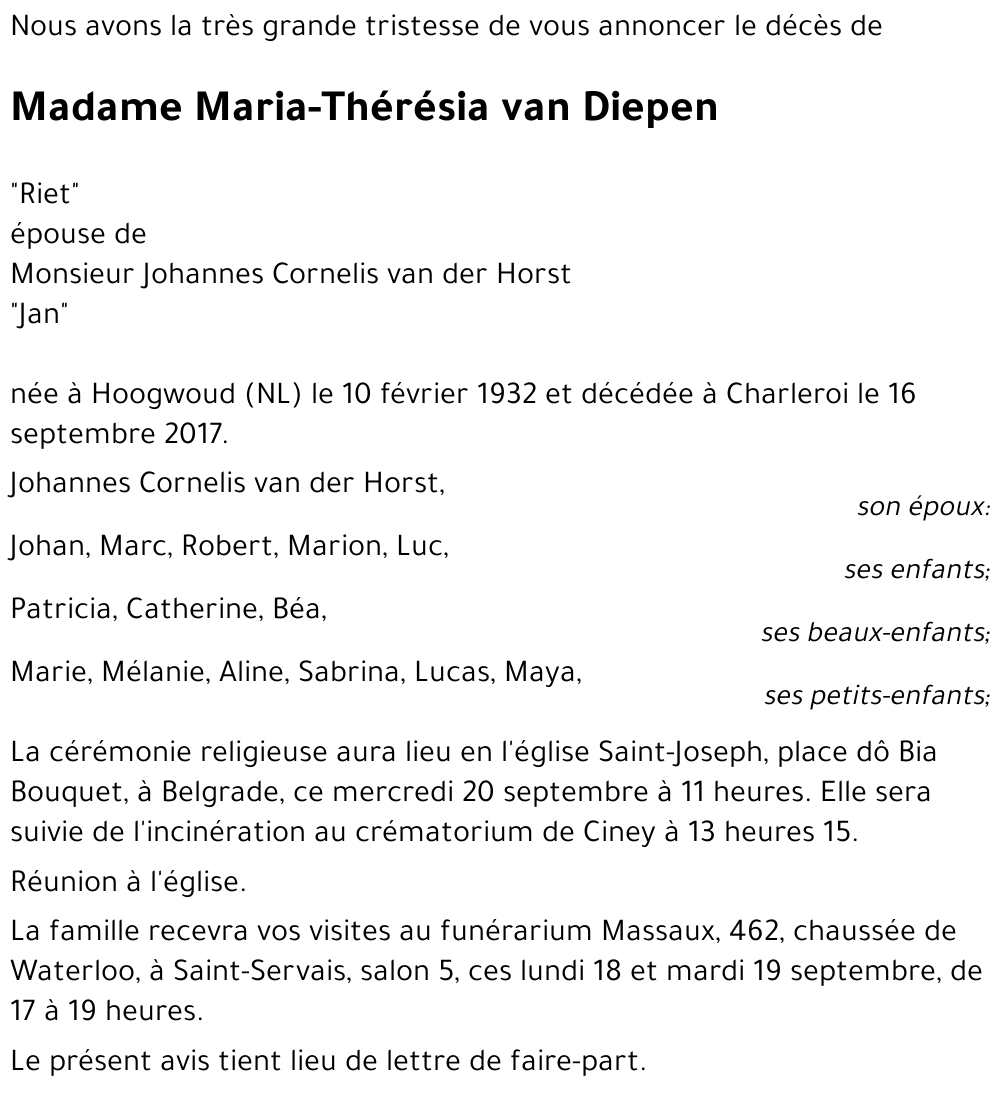 Maria-Thérésia van Diepen