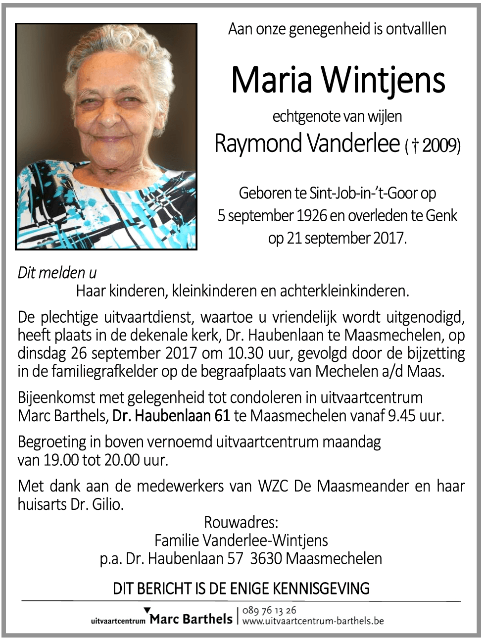 Maria Wintjens