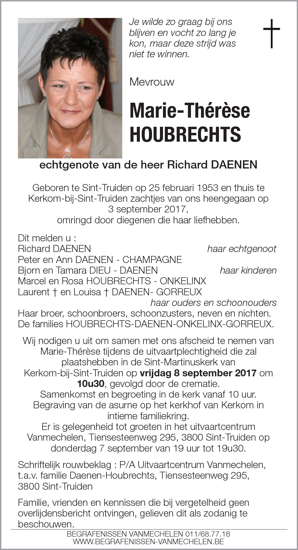 Marie-Thérèse Houbrechts