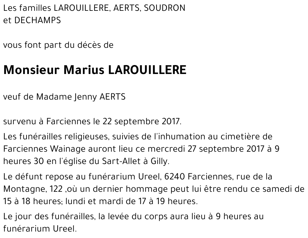 Marius LAROUILLERE