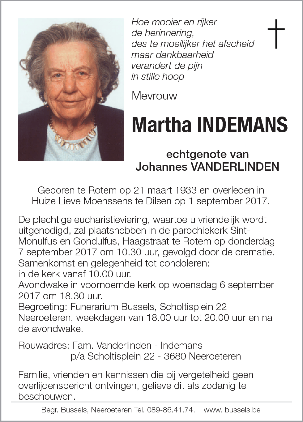 Martha Indemans