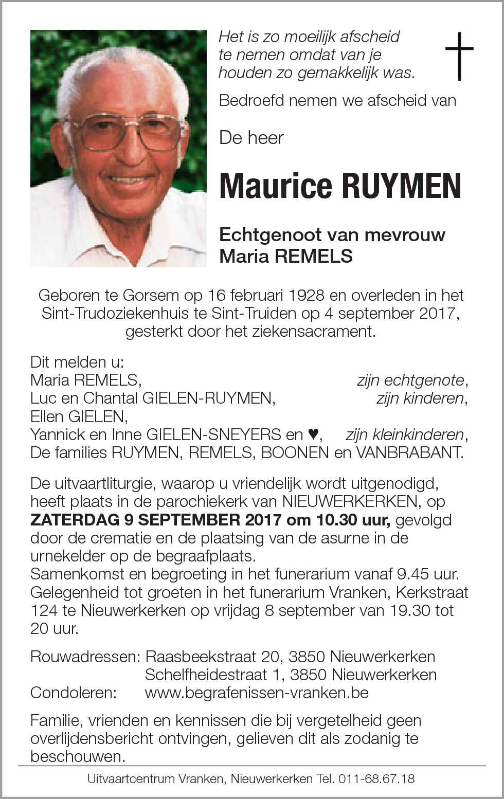 Maurice Ruymen