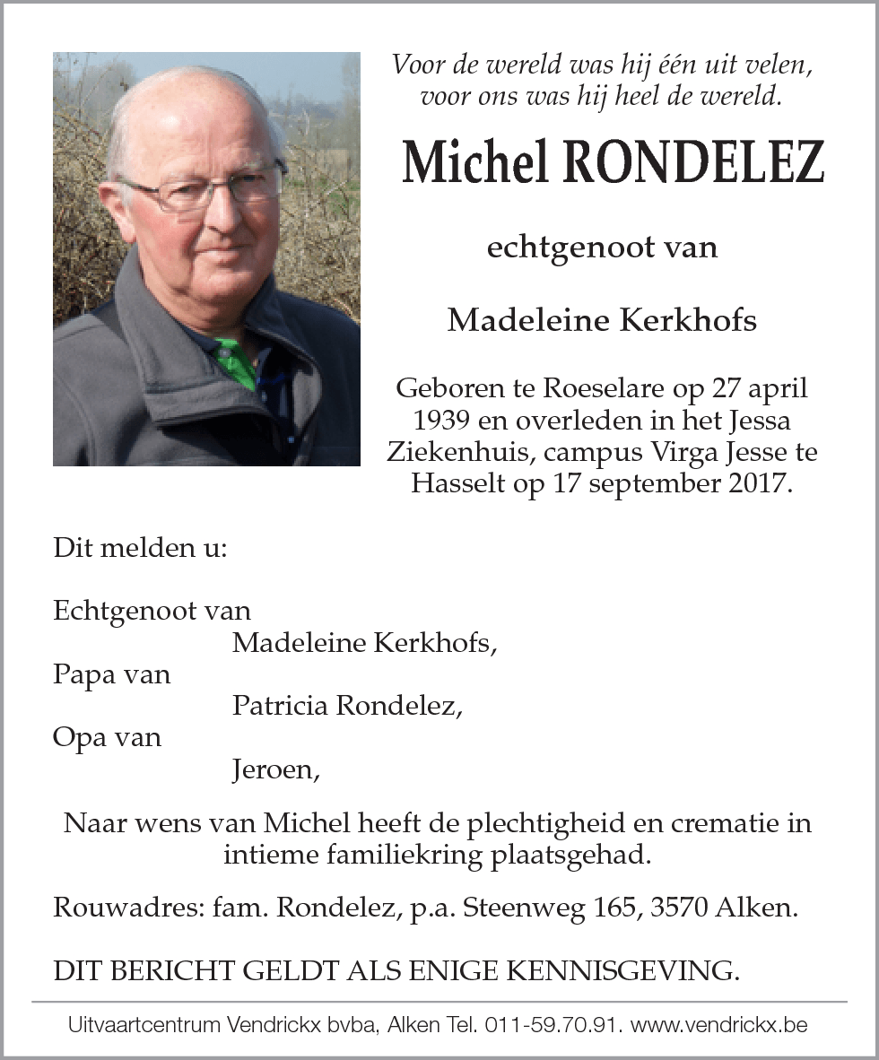 Michel Rondelez