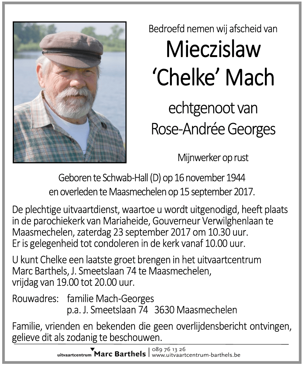 Mieczislaw Mach