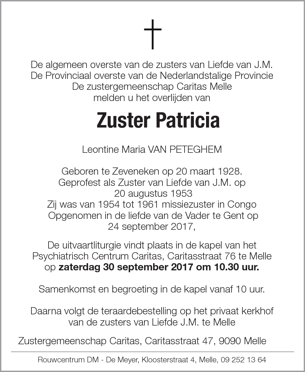 Patricia Leontine Van Peteghem