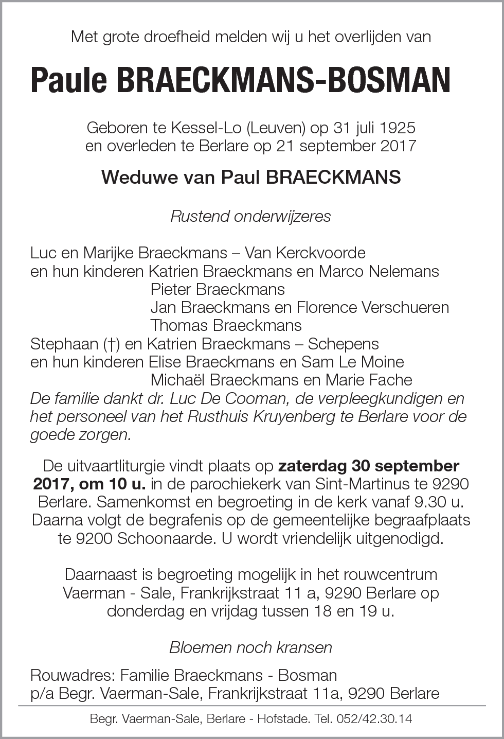 Paule Braeckmans-Bosman