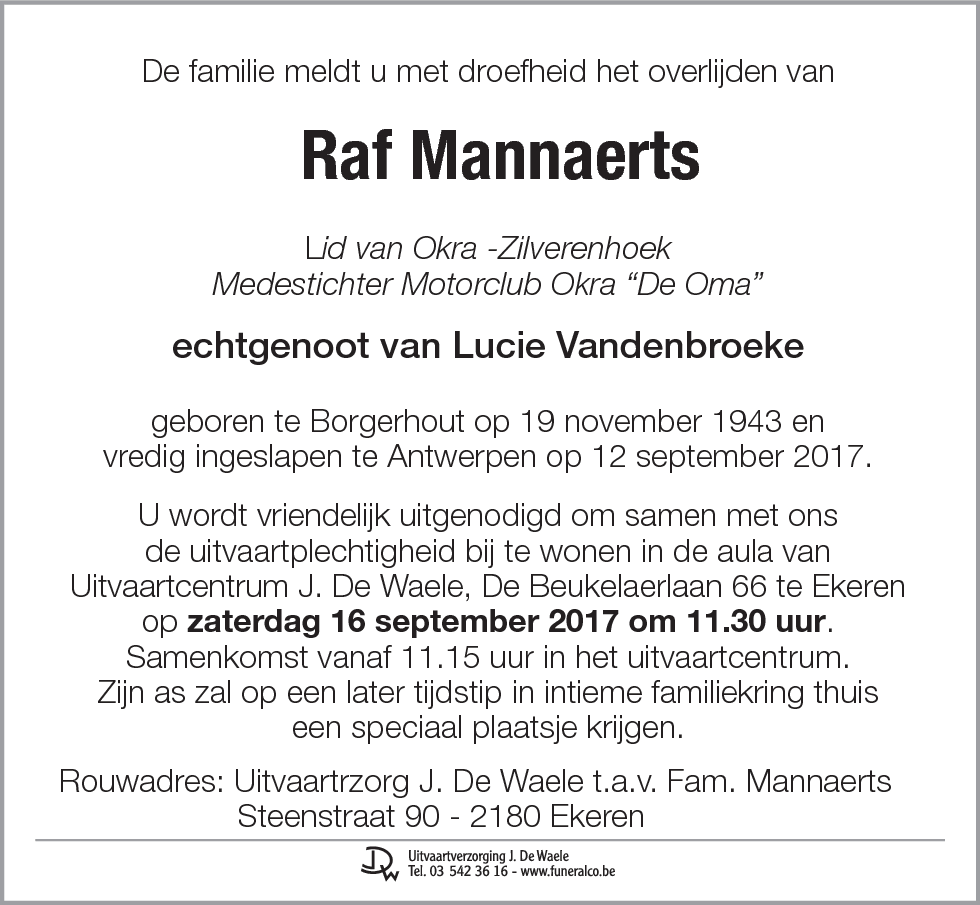 Raf Mannaerts