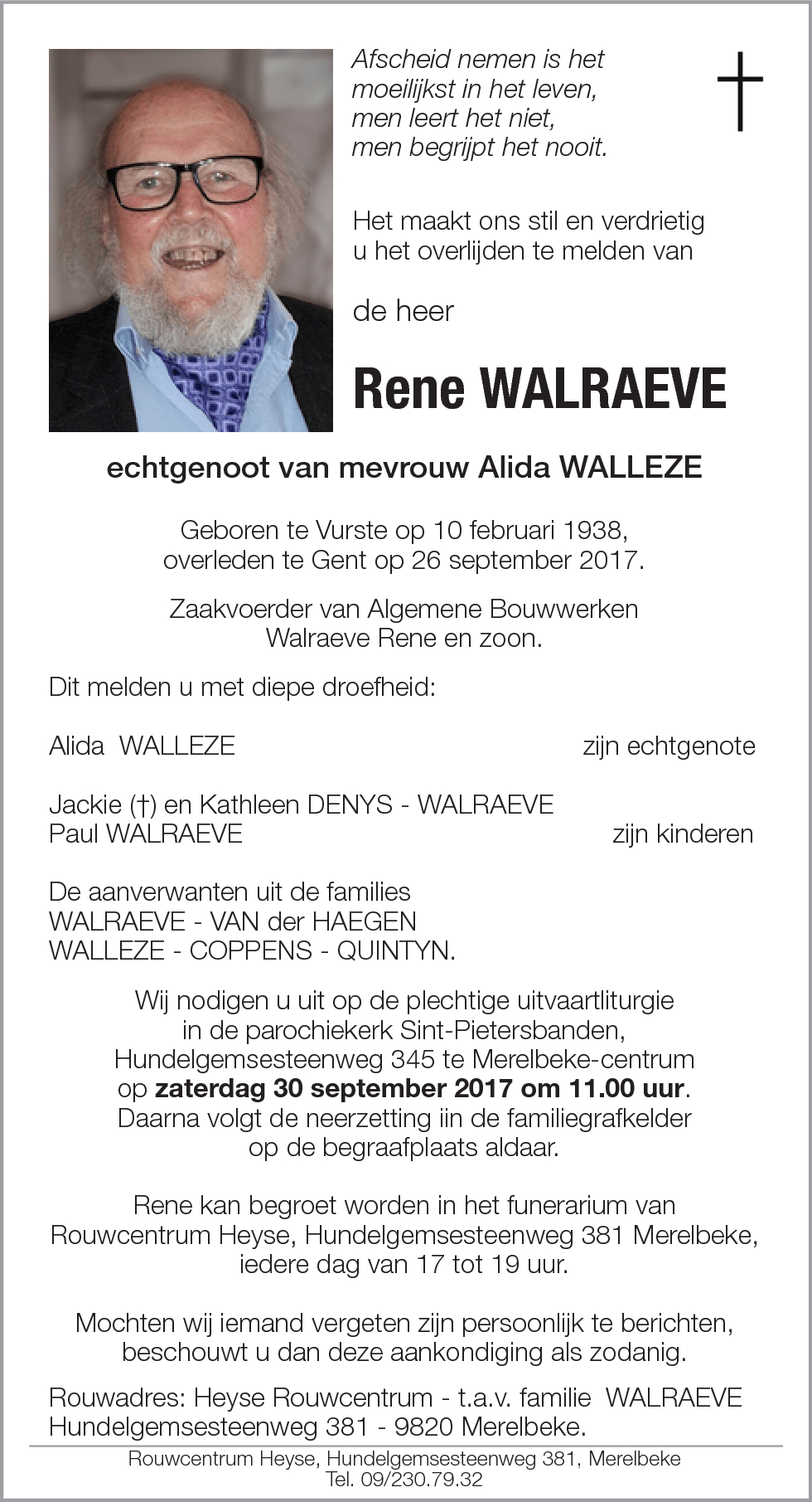 Rene WALRAEVE