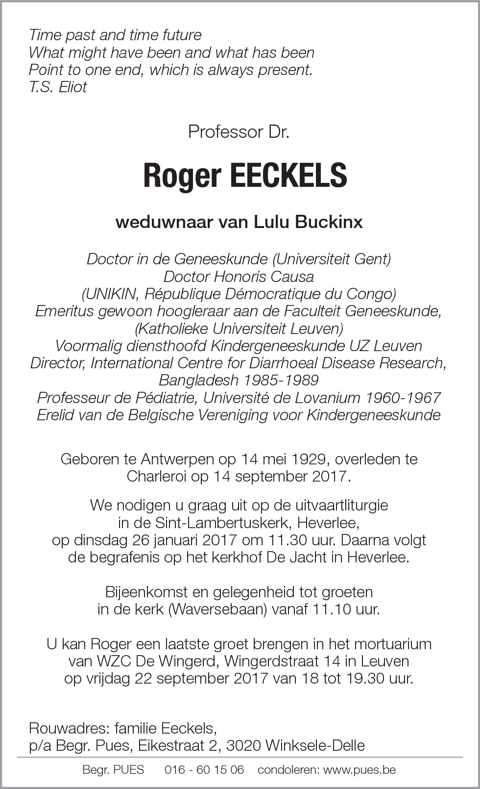 Roger Eeckels