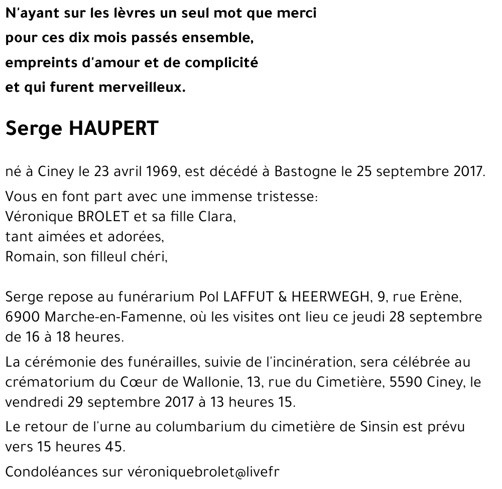 Serge HAUPERT