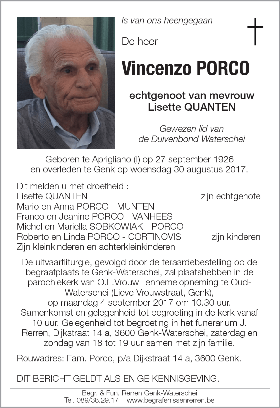 Vincenzo PORCO