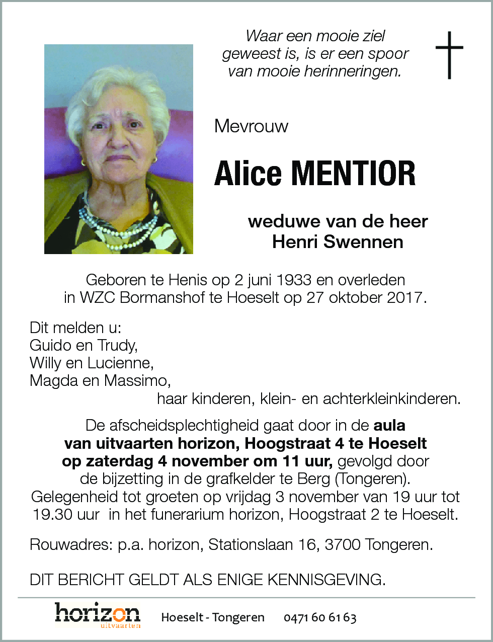 Alice Mentior