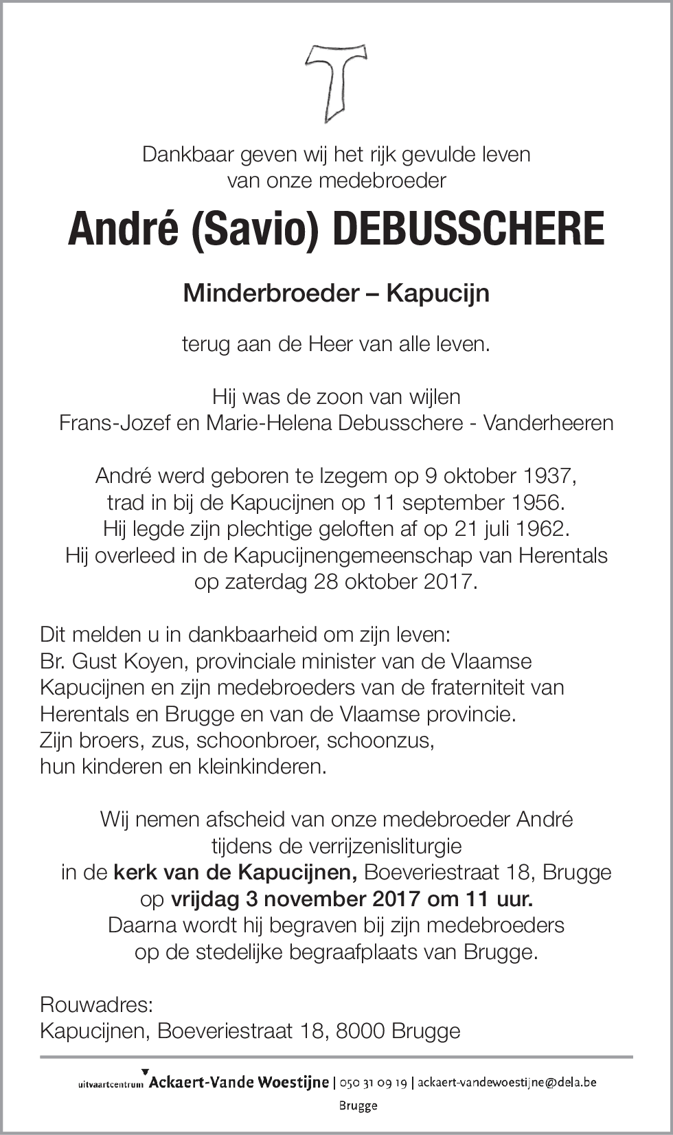 André (Savio) Debusschere