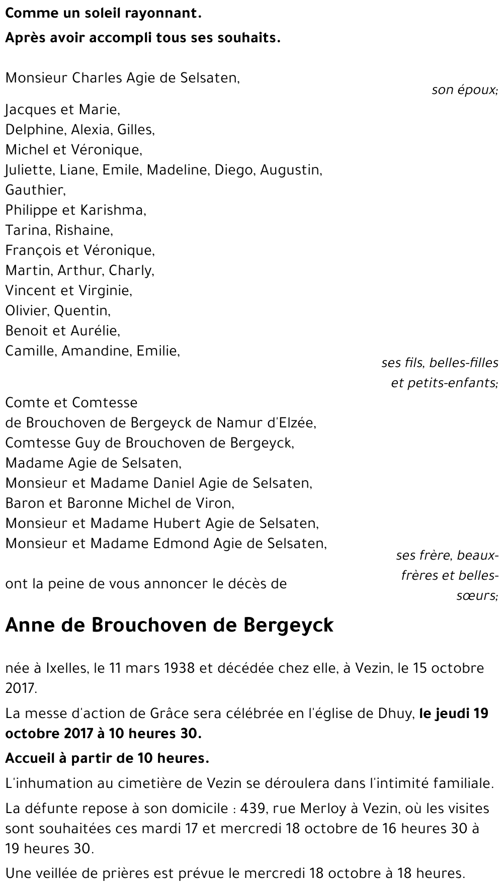 Anne de Brouchoven de Bergeyck