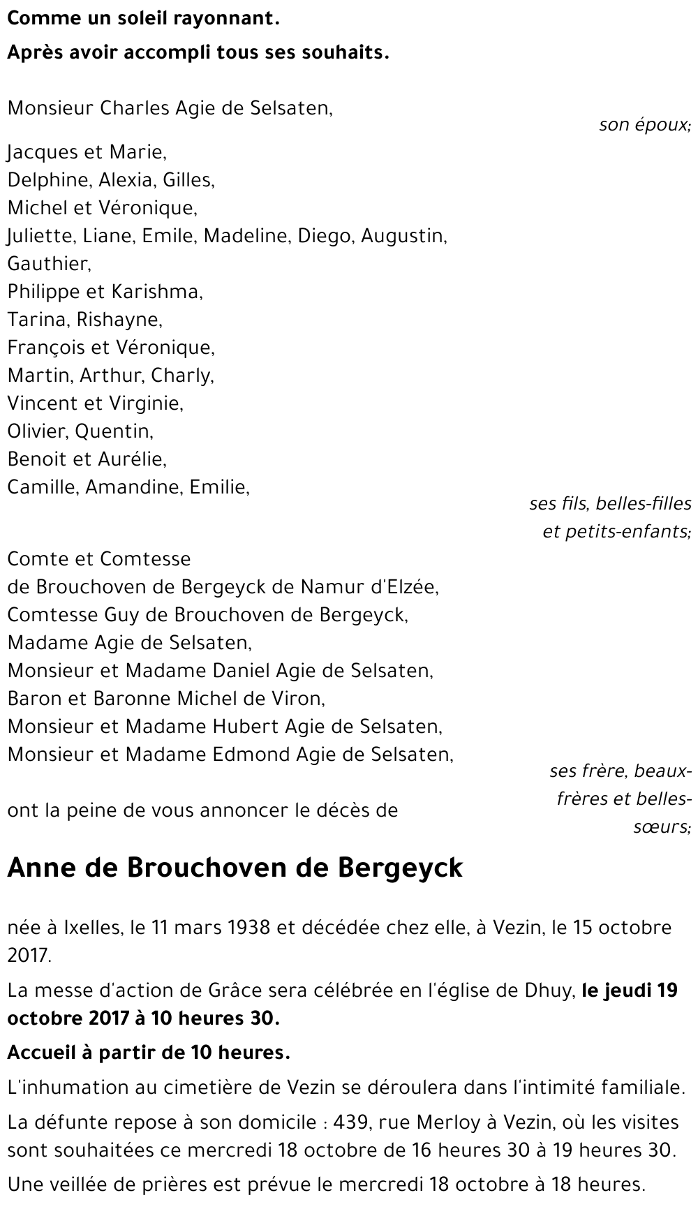 Anne de Brouchoven de Bergeyck