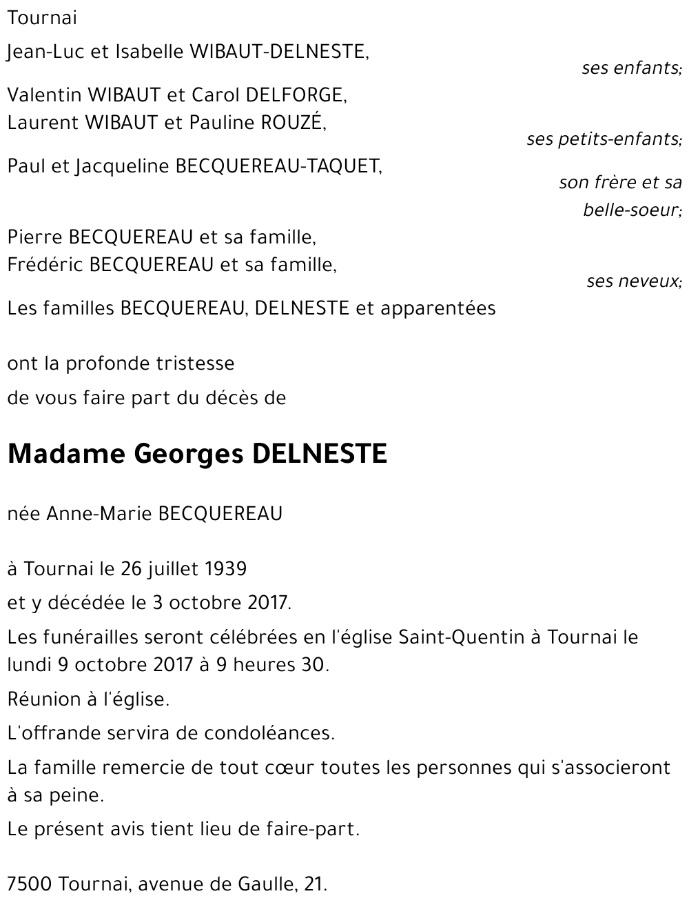 Anne-Marie BECQUEREAU