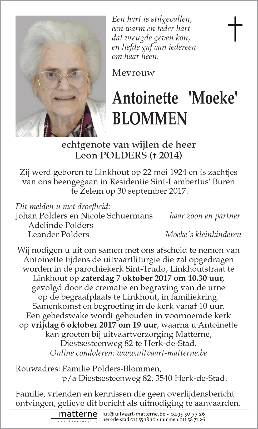 Antoinette Blommen
