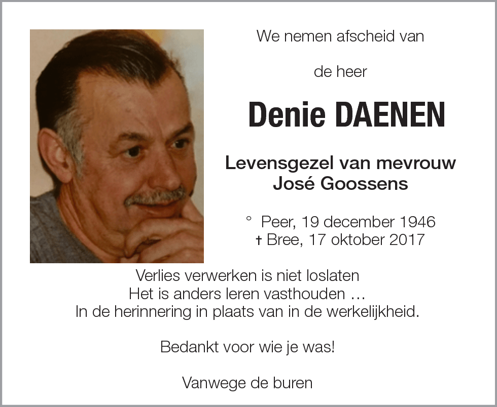 Denie Daenen