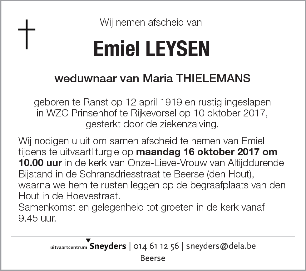 Emiel Leysen