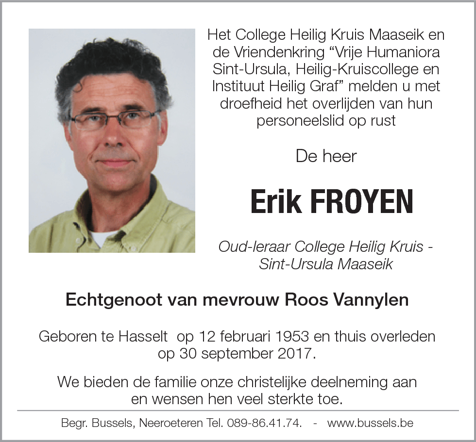 Erik FROYEN
